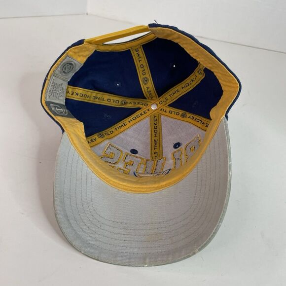 St Louis Blues SnapBack Hat, Logo, Blue, Old Time Hockey, Cap, NHL - Picture 5 of 8